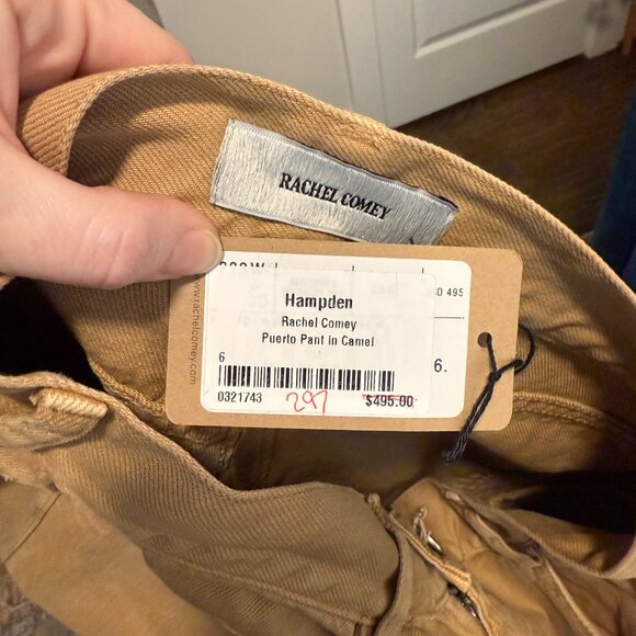 NWT Rachel Comey Puerto Pant in Camel Tan - Picture 6 of 8
